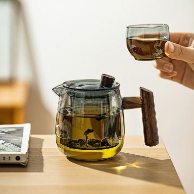 摩登主妇茶壶泡茶家用玻璃煮茶壶日式茶具套装耐高温茶水分离水壶