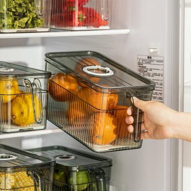 冰箱收纳盒食品级保鲜盒冷冻带盖厨房水果蔬菜鸡蛋储物盒