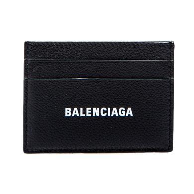 【支持购物卡】Balenciaga/巴黎世家 男士简约百搭小牛皮卡夹 送礼礼物 香港直邮