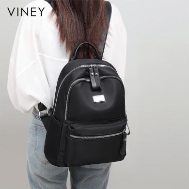 Viney双肩包女生新款大学生背包大容量休闲旅游旅行包书包5942