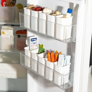 摩登主妇冰箱侧门收纳盒小分格葱姜蒜食物侧面内侧食品级整理神器