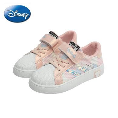 Disney迪士尼童鞋板鞋夏季潮流舒适百搭透气防滑魔术贴M2228750