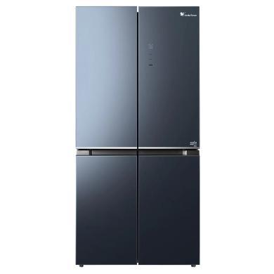 小天鹅冰箱 家用厨房客厅 双变频 节能省电电冰箱  BCD-475WSGPL 瑾瑜蓝