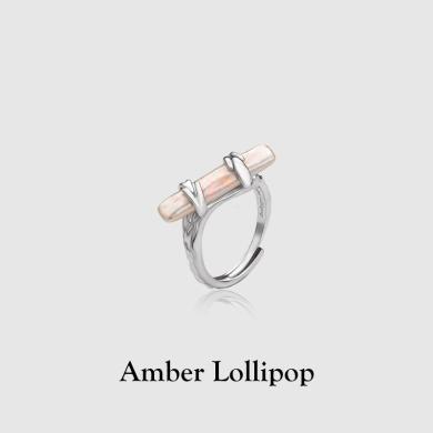 安铂洛利珍珠戒指女小众设计感巴洛克食指尾戒ABL220825880