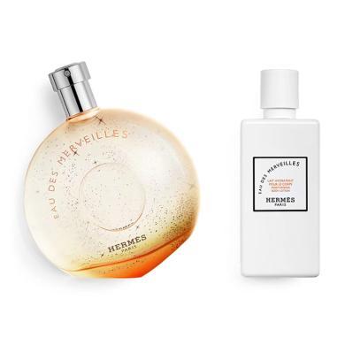 【支持购物卡】Hermès 爱马仕橘彩星光淡香两件套（香水100ml+身体乳80ml）香港直邮