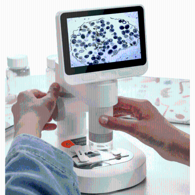 科大讯飞阿尔法蛋智能显微镜P3 初中生小学生科学生物实验室专业光学显微镜儿童礼物