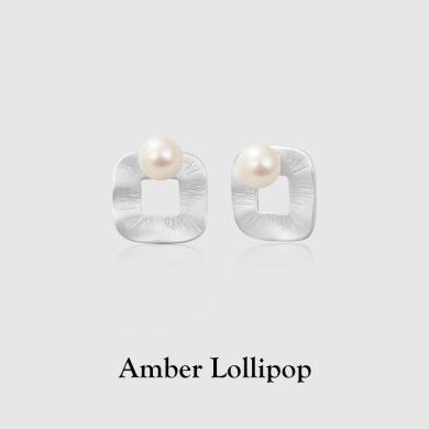 安铂洛利天然淡水珍珠耳钉女耳环原创设计耳饰ABL2304171033