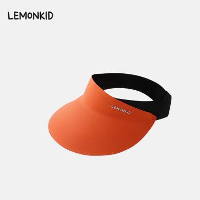 Lemonkid柠檬宝宝儿童防晒月牙帽宝宝遮阳帽轻版空顶防紫外太阳帽子LK2230059