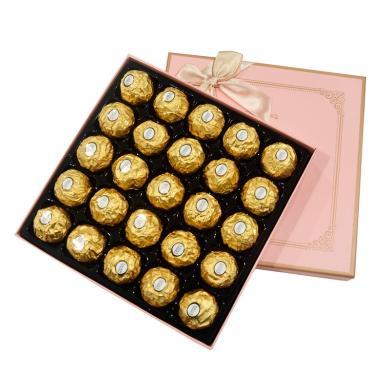费列罗巧克力礼盒装diy25粒装送女友生日礼物三八妇女节礼物情人节520