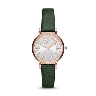 【支持购物卡】阿玛尼手表（EmporioArmani）满天星系列时尚女士腕表情人节礼物 AR11517