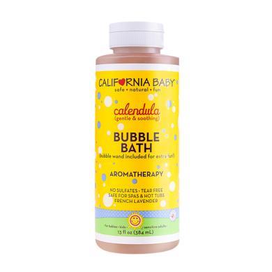 加州宝宝（California Baby）婴幼儿童宝宝泡泡浴沐浴露384ml 金盏花精华温和滋润植物配方 舒缓湿痒