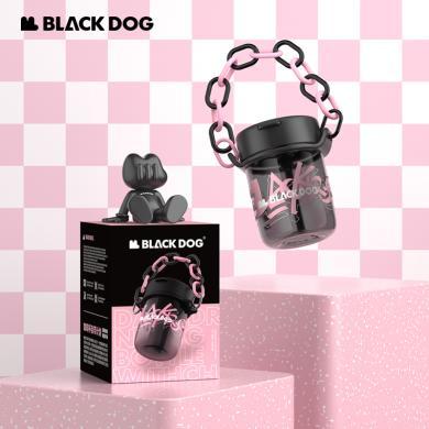 Blackdog黑狗户外甜酷系高颜值带吸管杯子便携新款链条杯 CBD2300CW010