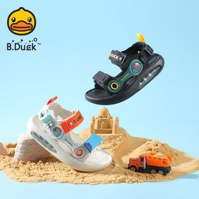 B.Duck小黄鸭童鞋男童凉鞋夏季新款儿童鞋子运动沙滩鞋软底防滑潮包邮B2489803