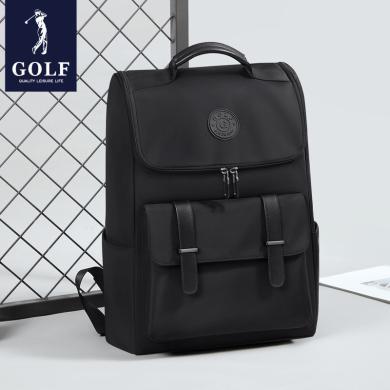 GOLF/高尔夫男士双肩包男新款大容量商务旅行通勤大学生书包15.6寸电脑背包男包包 D233834