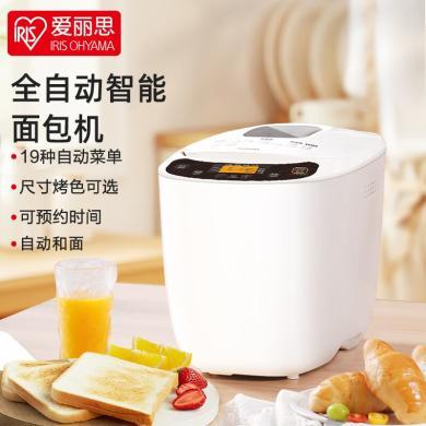 IRIS OHYAMA 日本IRIS爱丽思面包机家用全自动小型和面发酵馒头揉面爱丽早餐丝机 面包机IBM-020 白色