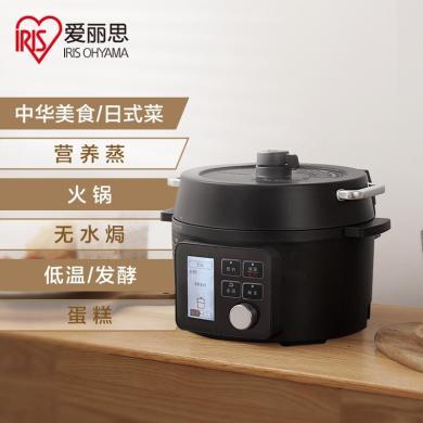 爱丽思（IRIS）日本电压力锅小电高压锅电饭煲锅电火锅智能显示预约65种菜谱 2.2升 KPC-MA2