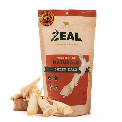 新西兰进口zeal狗零食肉干宠物营养天然老年小狗软骨风干羊耳