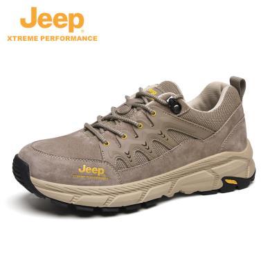 JEEP/吉普男鞋时尚休闲运动鞋男士防滑耐磨户外徒步登山鞋男跑步鞋 P231291247