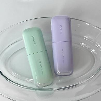 【支持购物卡】Laneige兰芝新款马卡龙紫绿色隔离防晒霜30g