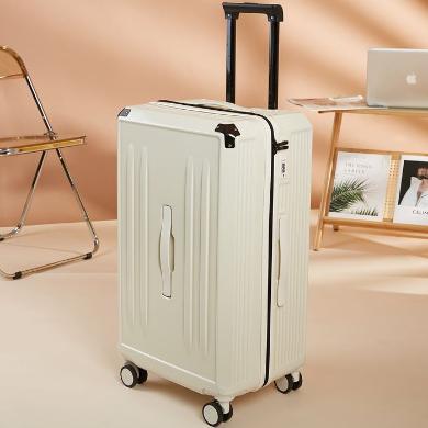博牌行李箱大容量加厚皮箱密码旅行箱男女万向轮拉杆箱24寸