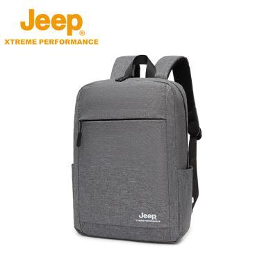 Jeep/吉普双肩包运动户外男士大容量时尚潮流休闲电脑背包学生书包P243078226