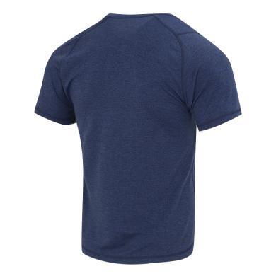 阿迪达斯短袖男装2023夏季新款运动服健身跑步圆领蓝色T恤FJ6171