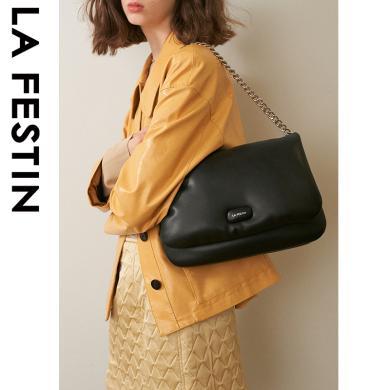 【原创品牌】拉菲斯汀包包新款设计师品牌大容量单肩斜挎云朵包女通勤腋下手提链条包