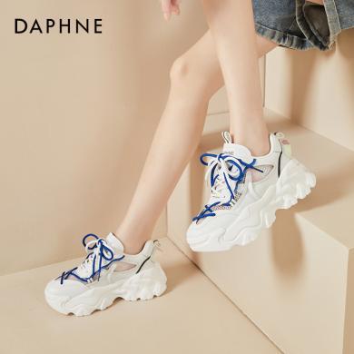 达芙妮女鞋 年夏季新款运动鞋透气搭休闲鞋 4022101741