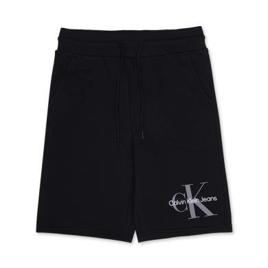 【支持购物卡】Calvin Klein卡尔文.克莱恩CK男士字母logo百搭休闲加绒短裤（内里绒）香港直邮