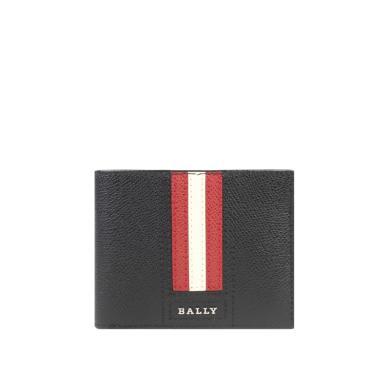 【支持购物卡】BALLY 巴利 男士红白条纹短款钱包钱夹 