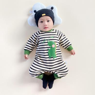 Peninsula Baby婴儿衣服秋季小恐龙婴儿连体衣ins婴儿服男宝宝衣服新生儿衣服