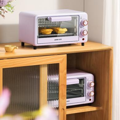 【支持购物卡/积分】小浣熊电烤箱家用小型烘焙电器10升多功能一体迷你电烤箱-KX-1006