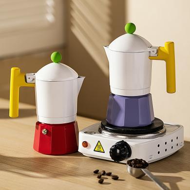 摩登主妇摩卡壶咖啡壶家用小型煮咖啡浓缩意式萃取壶手冲咖啡器具