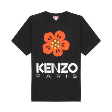 【支持购物卡】KENZO 高田贤三男士花朵Logo印花圆领短袖T恤多色可选香港直邮