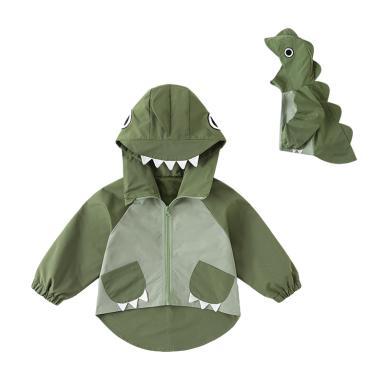 嘟嘟家儿童秋款男童立体卡通恐龙造型外套宝宝户外上衣DSC503CWT505