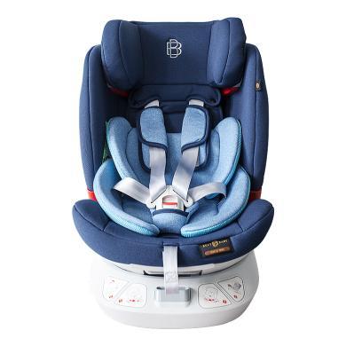 Best Baby鲲鹏安全座椅0-4-12岁360度旋转可坐可躺便携式车载接口 AY919