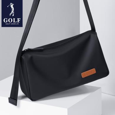 GOLF/高尔夫新款单肩包男士包包大容量牛津帆布运动休闲时尚商务通勤斜挎包 GAD22994