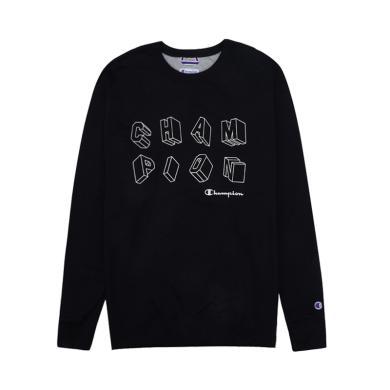 【支持购物卡】Champion/冠军 胸前3D字母印花logo休闲圆领长袖卫衣多色可选 香港直邮