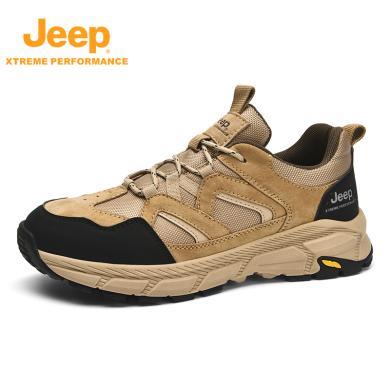 JEEP/吉普男鞋秋季休闲鞋户外防滑运动鞋子男士跑步鞋 P331291253