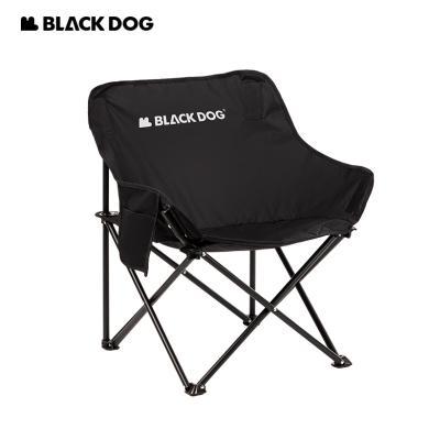 Blackdog黑狗浮月户外折叠椅便携式超轻黑化沙滩钓鱼露营靠背座椅 CBD2300JJ020