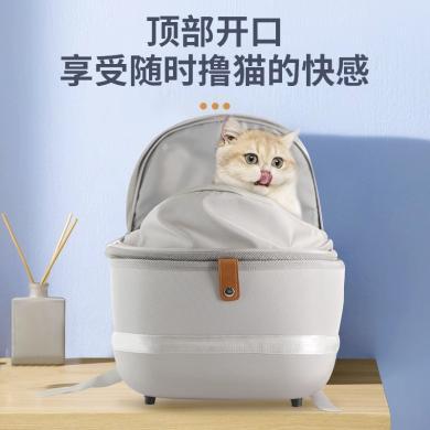 宠觅猫包外出便携猫咪大容量双肩背包宠物太空舱透气狗包外带用品
