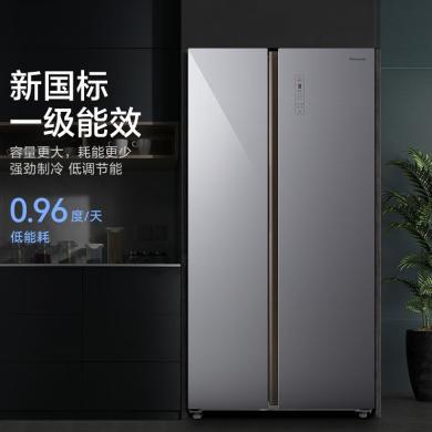 松下（Panasonic）冰箱632升大容量冰箱双开门对开门1级能效银离子kang菌风冷无霜家用冰箱优选NR-EW63WXA-H/NR-EW63WPA-W