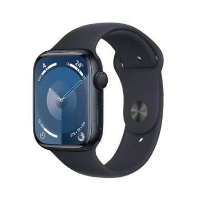 【支持购物卡积分】Apple Watch Series 9 45毫米  苹果手表S9 智能手表运动手表 铝金属表壳 运动型表带健康电话手表
