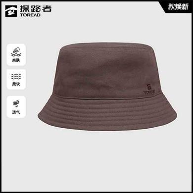 探路者帽子户外运动帽遮阳帽时尚渔夫帽双面亲肤柔软休闲帽女帽