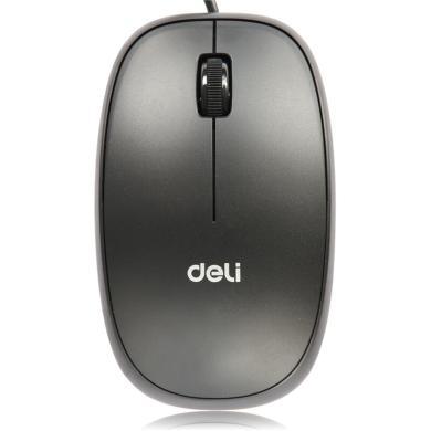 得力（deli） 鼠标 有线鼠标 移动 游戏笔记本USB鼠标 办公鼠标 3715有线鼠标
