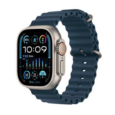 【支持天虹购物卡】Apple Watch Ultra2海洋表带苹果智能手表GPS+蜂窝款 49毫米eSIM