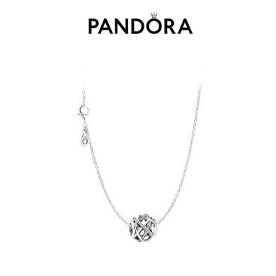 Pandora潘多拉闪耀镂空银河项链套装情侣气质生日礼物ZT0136