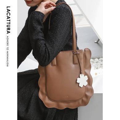 【原创】缇纳cattura小众设计包包秋冬季托特包时尚百搭可爱的单肩包女包 C333397