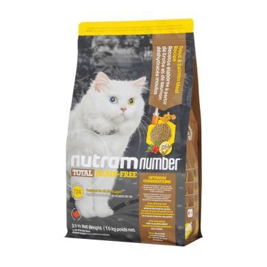 纽顿T24加拿大进口全年龄幼猫成猫布偶英短无谷1.5kg三文鱼全猫粮
