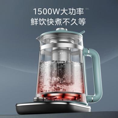 美的轻净系列 养生壶 煮茶器 316L母婴级材质电水壶 1500W大功率烧水壶 炖煮壶 MK-YS01-I